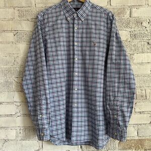 Polo Ralph Lauren: Long Sleeve Plaid Button Down Shirt